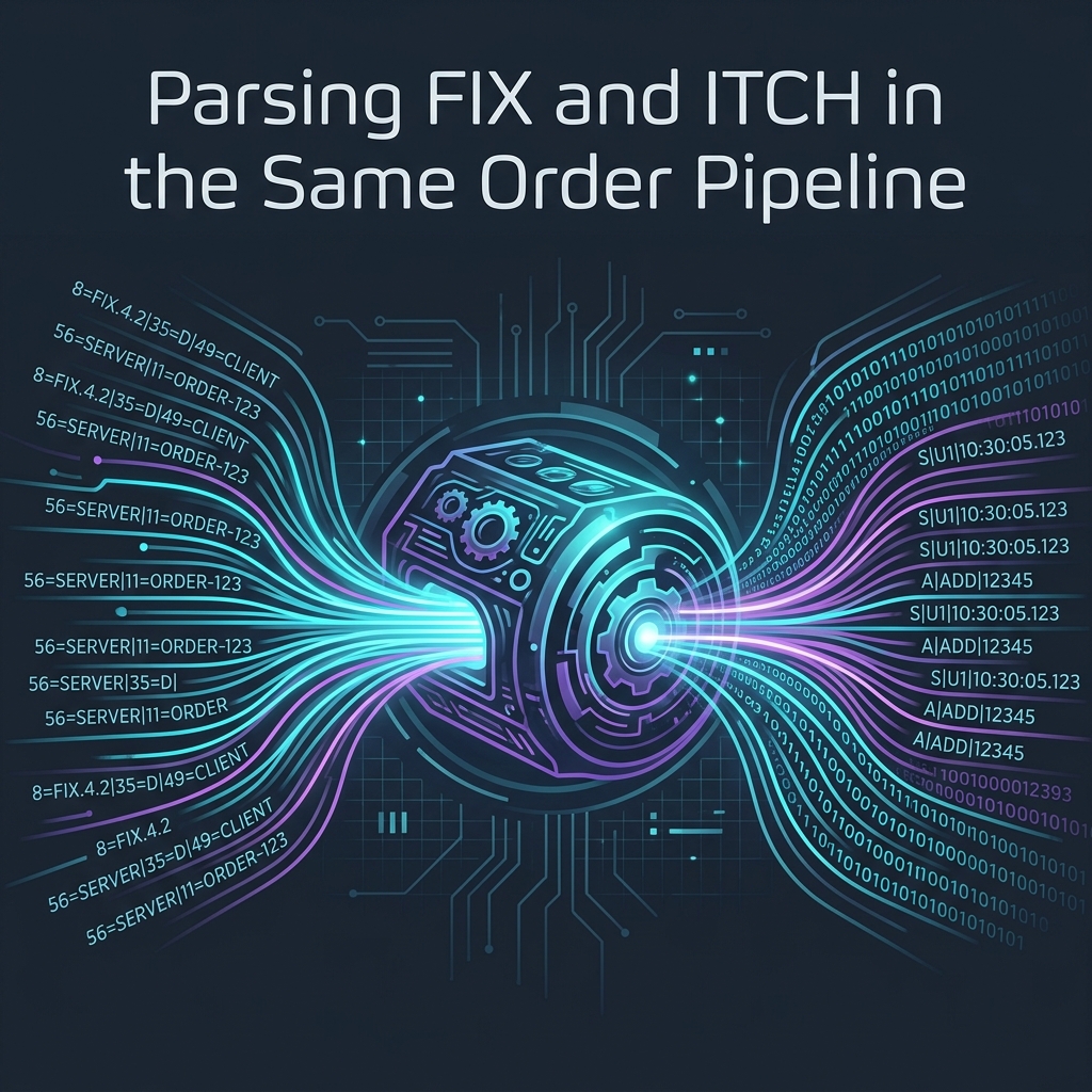 Parsing FIX and ITCH in the Same Order Pipeline