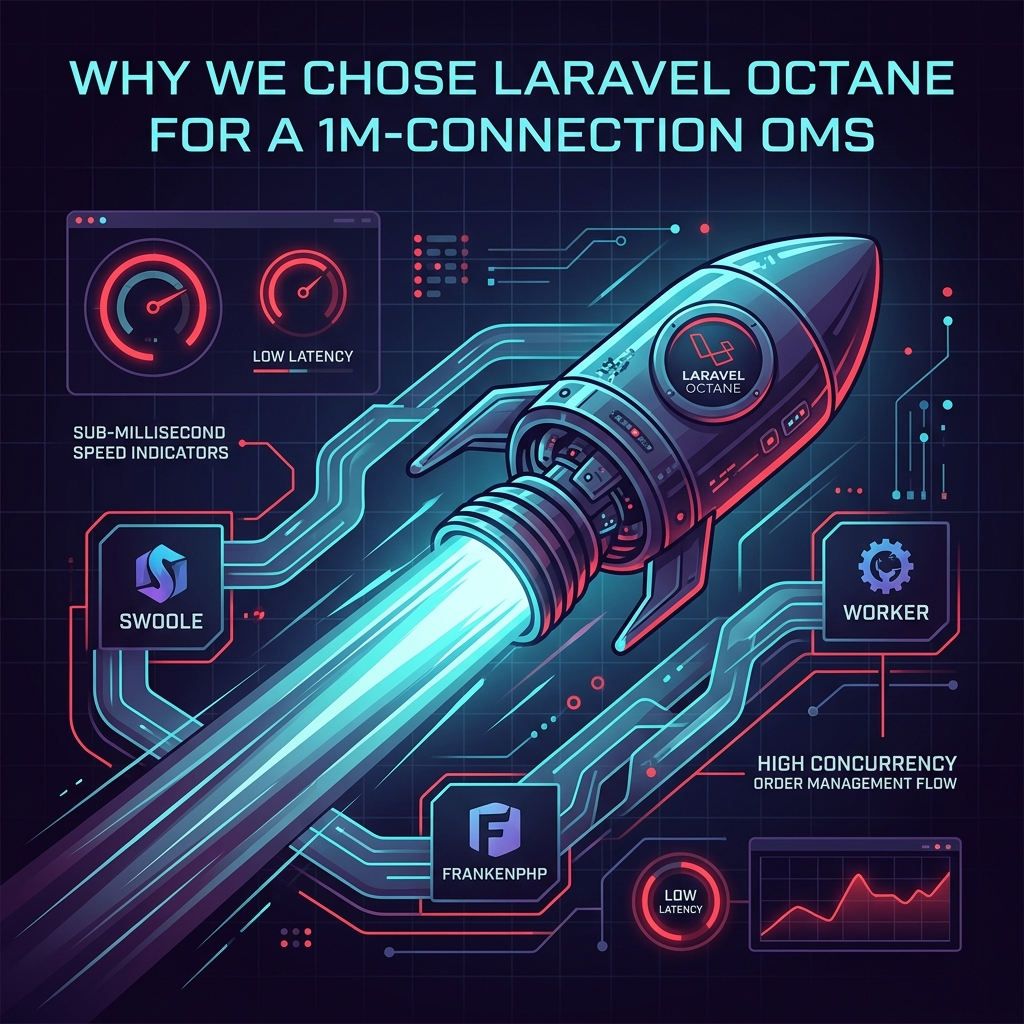 Why We Chose Laravel Octane for a 1M-Connection OMS